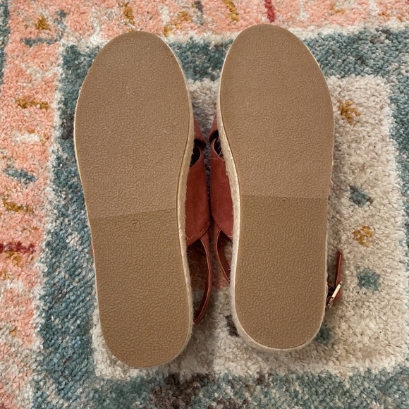 Salmon pink wedges - Picture 5 of 5